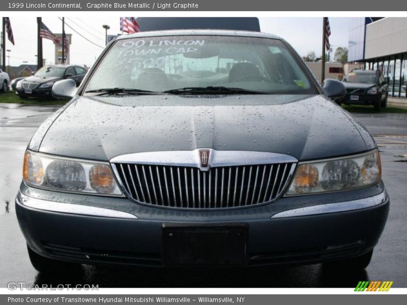 Graphite Blue Metallic / Light Graphite 1999 Lincoln Continental