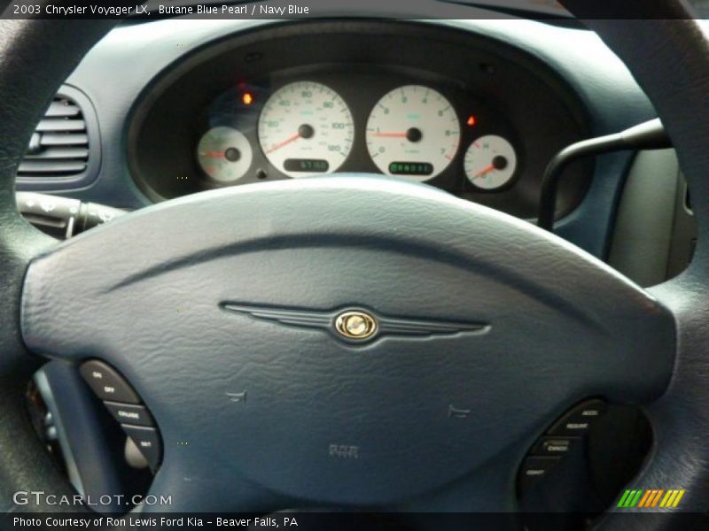 Butane Blue Pearl / Navy Blue 2003 Chrysler Voyager LX