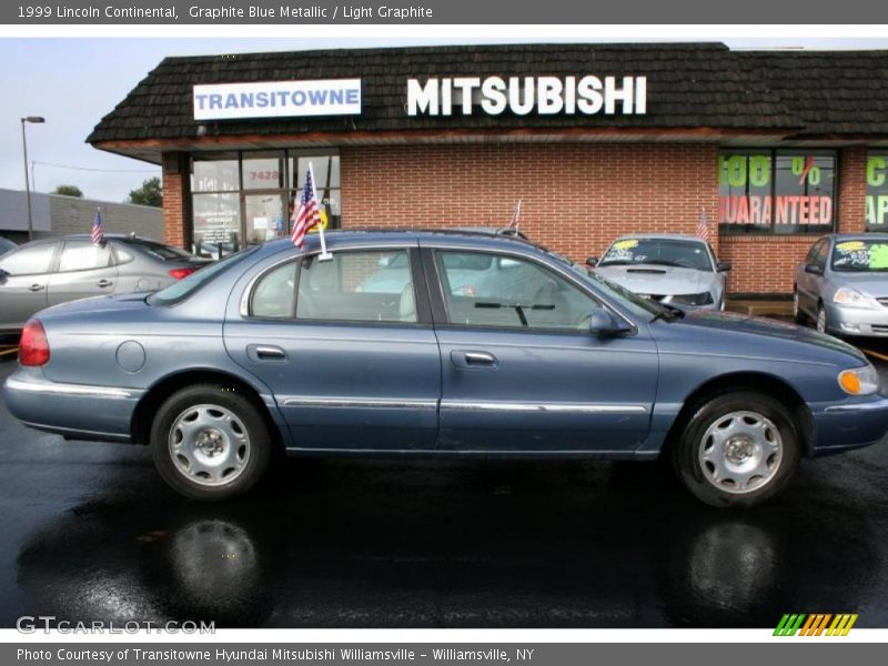 Graphite Blue Metallic / Light Graphite 1999 Lincoln Continental