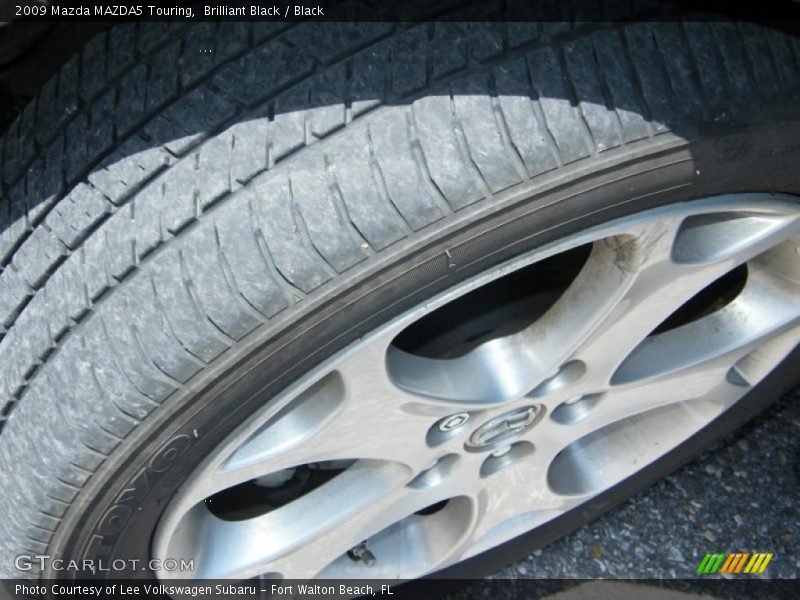 Brilliant Black / Black 2009 Mazda MAZDA5 Touring