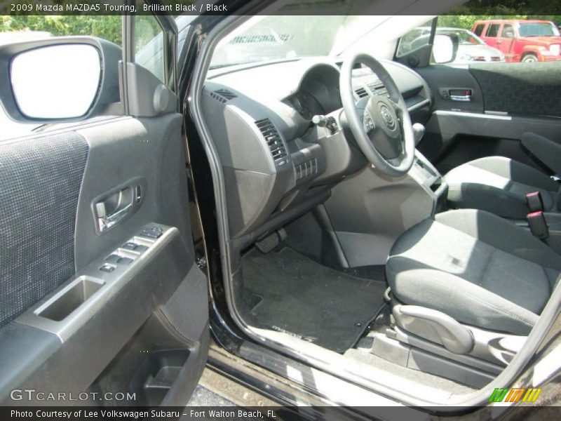 Brilliant Black / Black 2009 Mazda MAZDA5 Touring