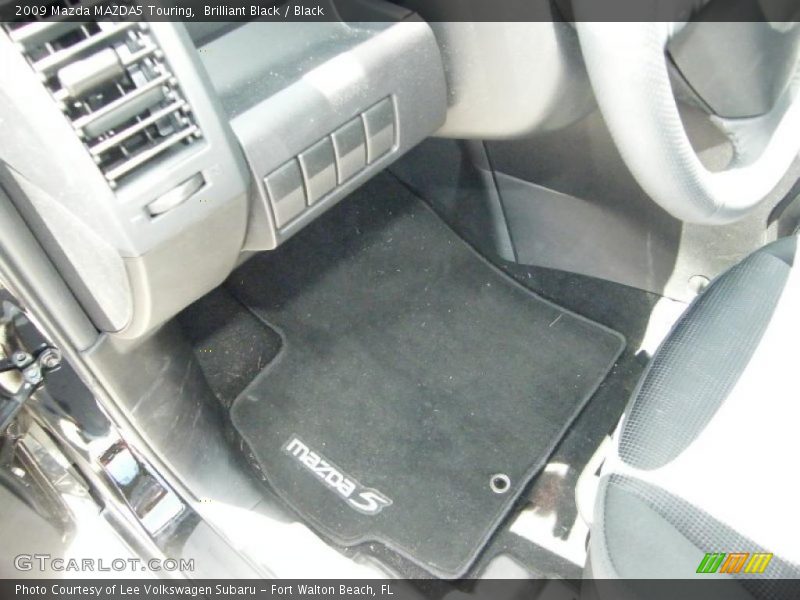 Brilliant Black / Black 2009 Mazda MAZDA5 Touring