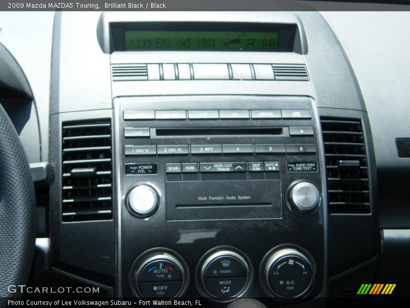 Brilliant Black / Black 2009 Mazda MAZDA5 Touring
