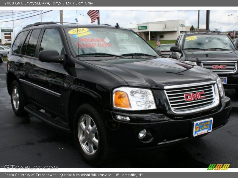 Onyx Black / Light Gray 2008 GMC Envoy SLE 4x4