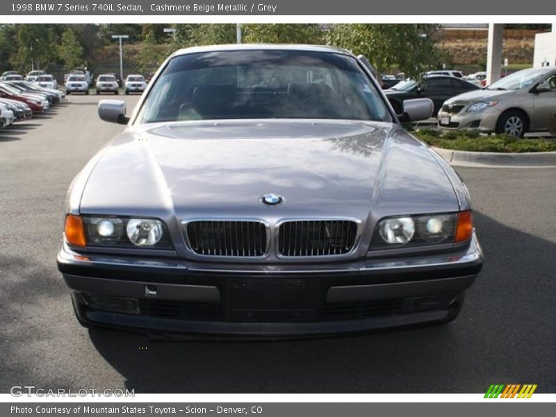 Cashmere Beige Metallic / Grey 1998 BMW 7 Series 740iL Sedan