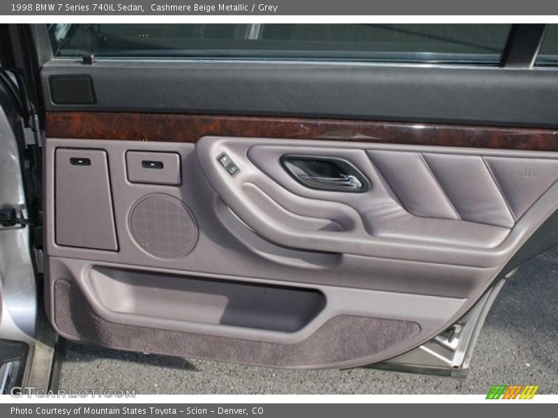 Cashmere Beige Metallic / Grey 1998 BMW 7 Series 740iL Sedan