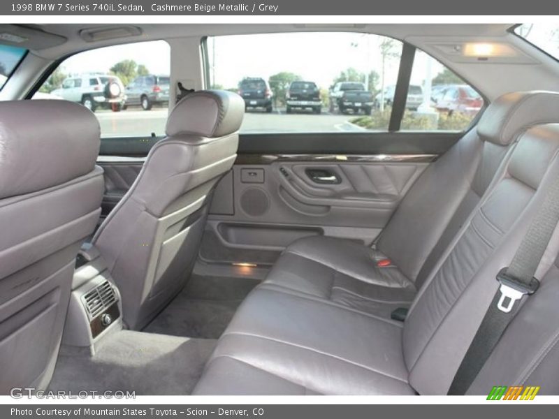 Cashmere Beige Metallic / Grey 1998 BMW 7 Series 740iL Sedan
