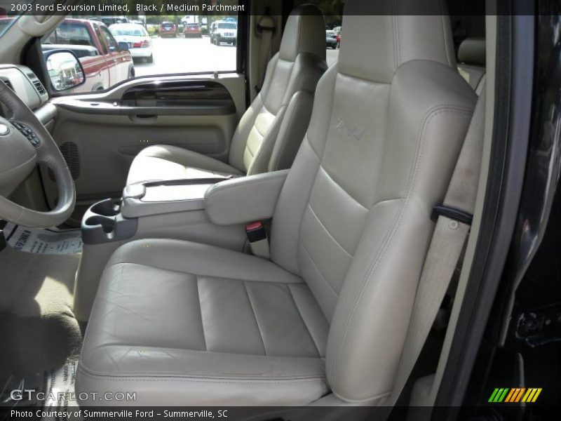 Black / Medium Parchment 2003 Ford Excursion Limited