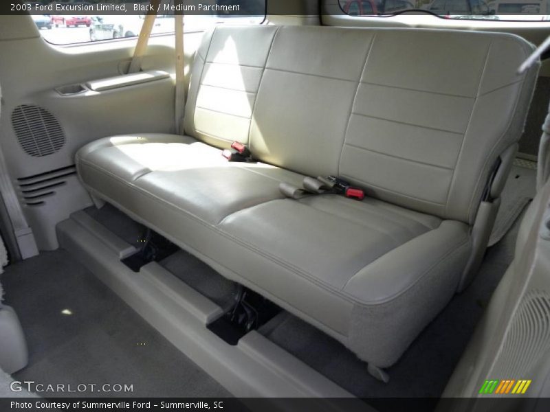 Black / Medium Parchment 2003 Ford Excursion Limited
