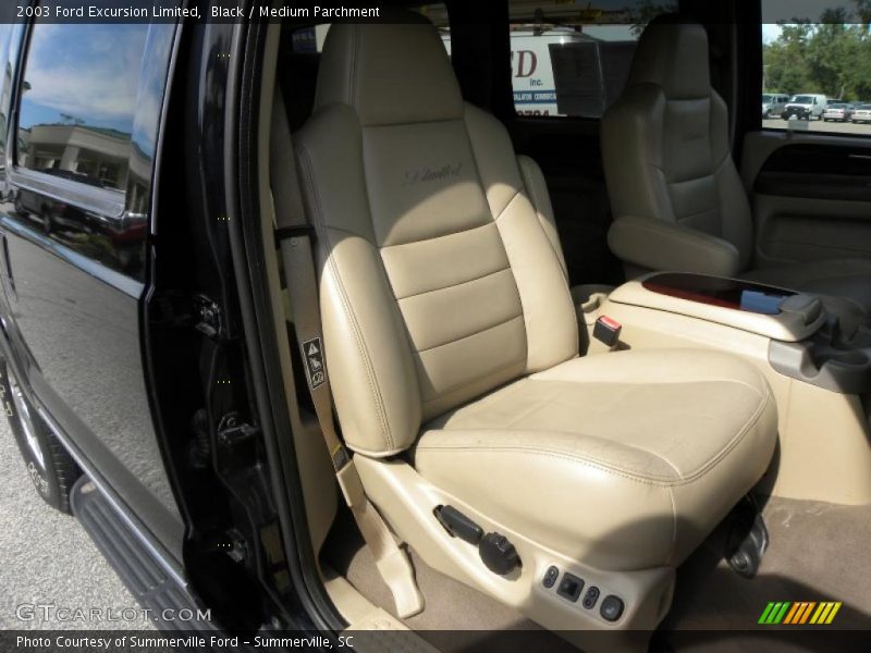 Black / Medium Parchment 2003 Ford Excursion Limited