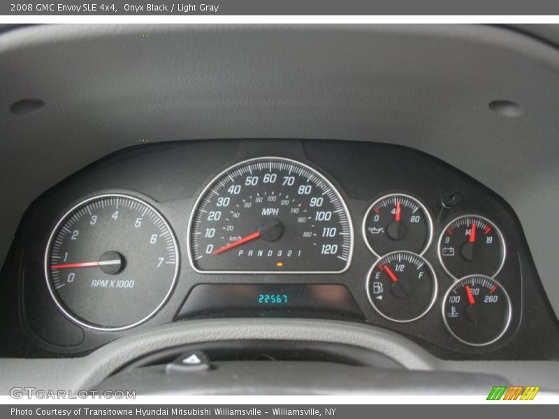 Onyx Black / Light Gray 2008 GMC Envoy SLE 4x4