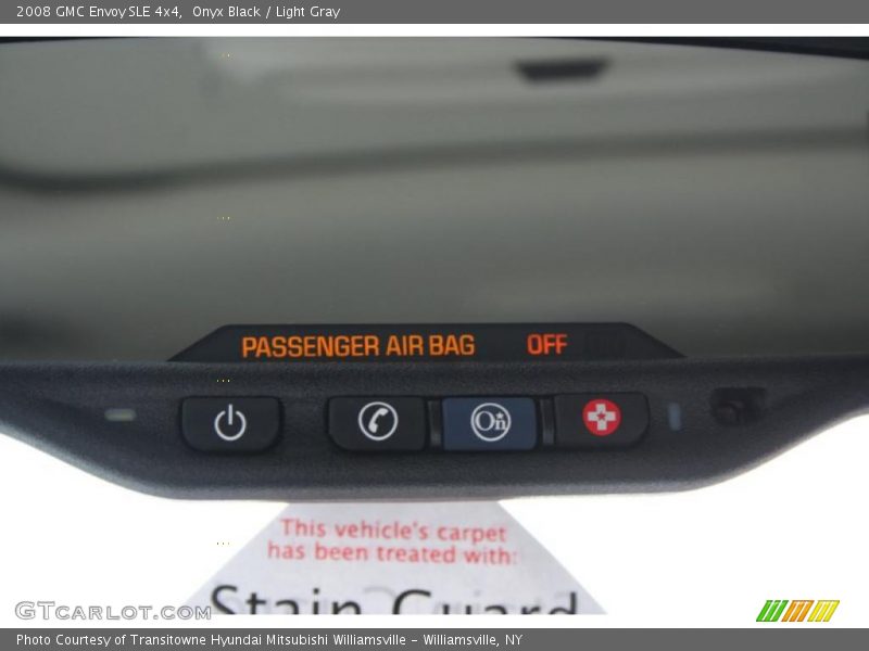 Onyx Black / Light Gray 2008 GMC Envoy SLE 4x4