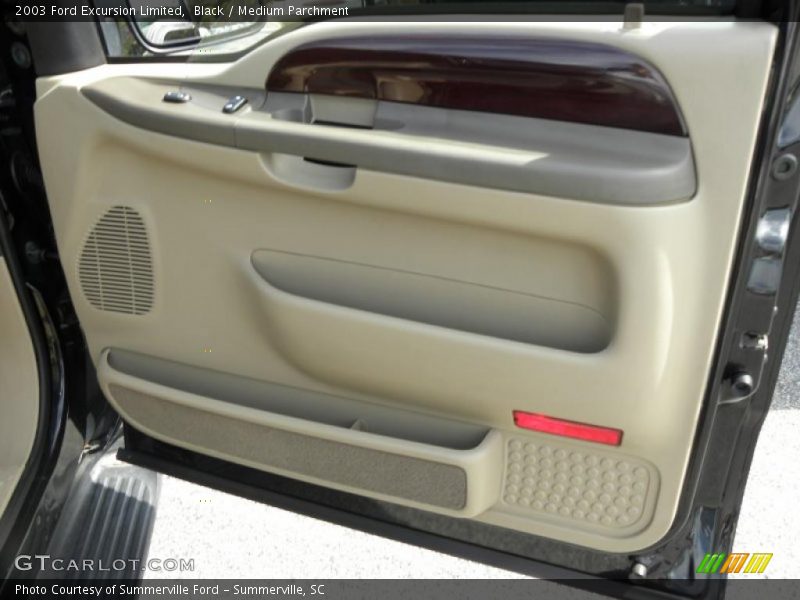 Black / Medium Parchment 2003 Ford Excursion Limited