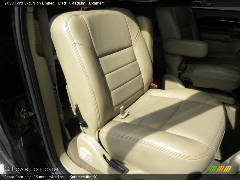 Black / Medium Parchment 2003 Ford Excursion Limited