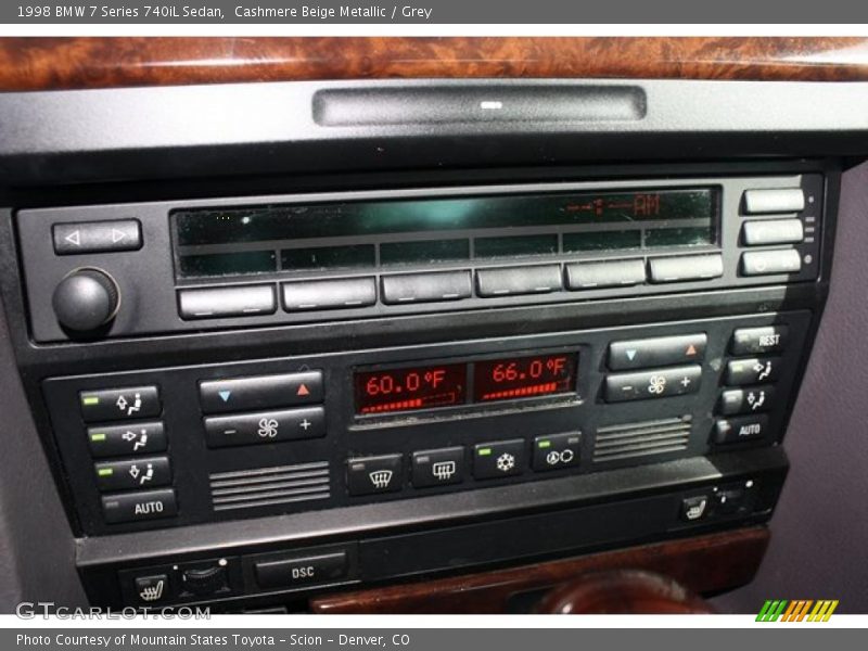 Cashmere Beige Metallic / Grey 1998 BMW 7 Series 740iL Sedan