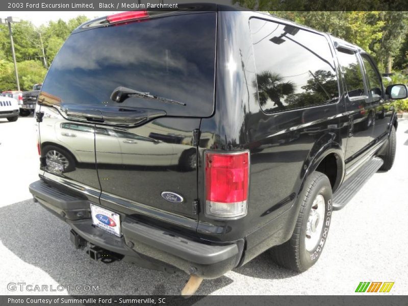 Black / Medium Parchment 2003 Ford Excursion Limited