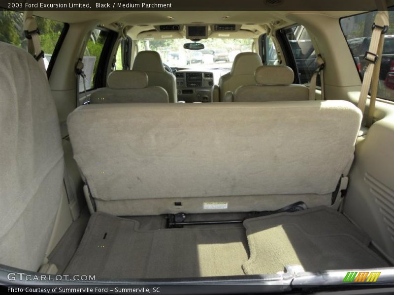 Black / Medium Parchment 2003 Ford Excursion Limited
