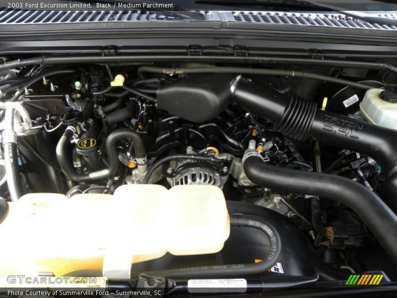 Black / Medium Parchment 2003 Ford Excursion Limited