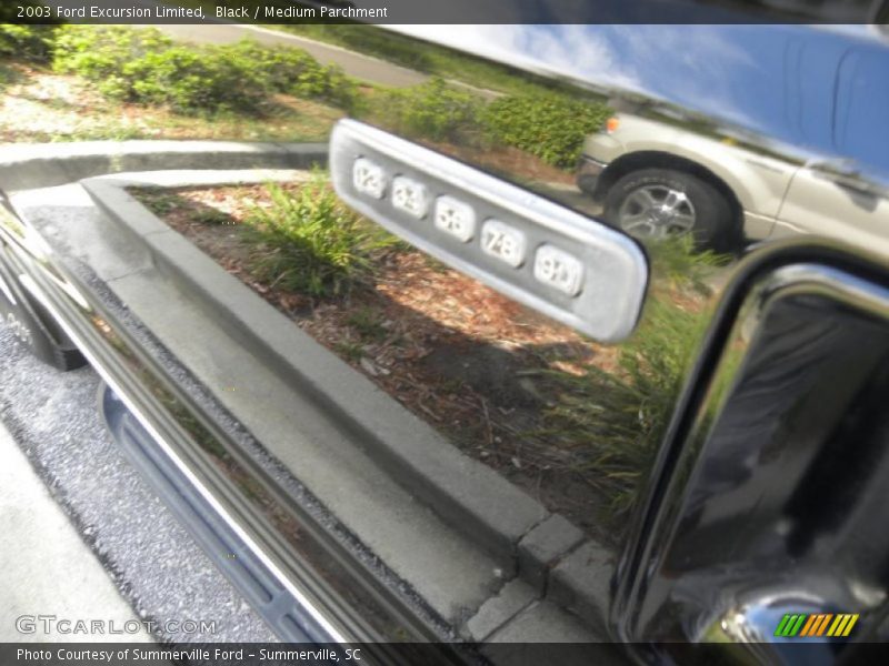 Black / Medium Parchment 2003 Ford Excursion Limited