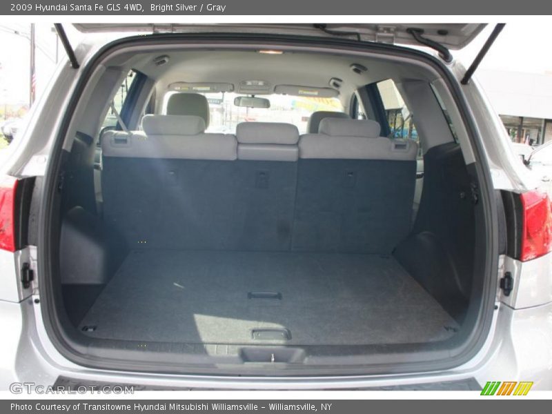 Bright Silver / Gray 2009 Hyundai Santa Fe GLS 4WD