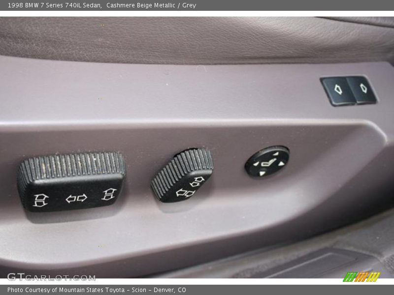 Cashmere Beige Metallic / Grey 1998 BMW 7 Series 740iL Sedan