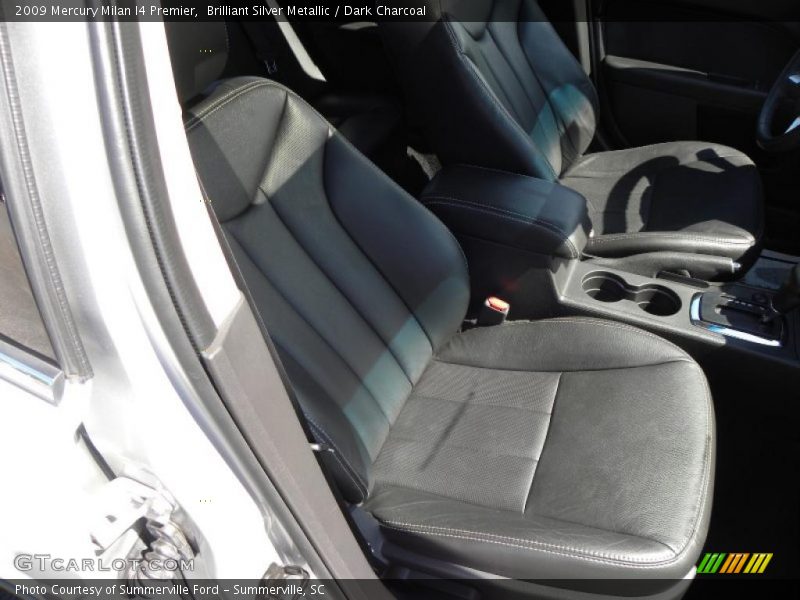 Brilliant Silver Metallic / Dark Charcoal 2009 Mercury Milan I4 Premier