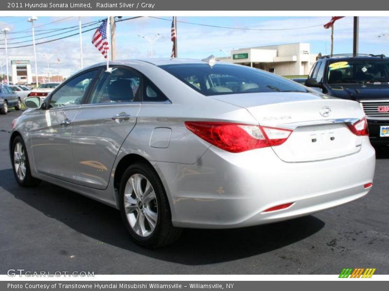 Radiant Silver / Gray 2011 Hyundai Sonata Limited
