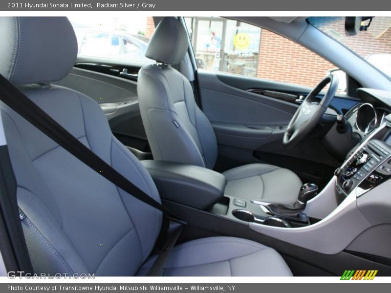 Radiant Silver / Gray 2011 Hyundai Sonata Limited