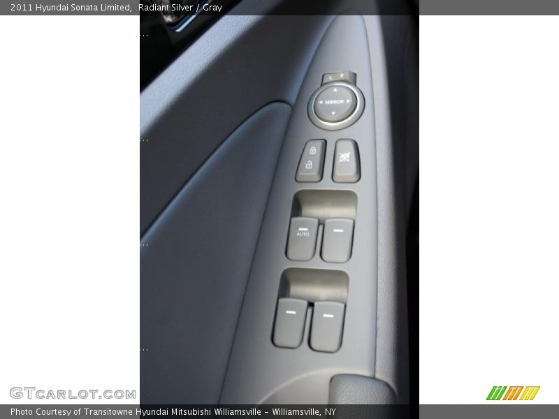 Radiant Silver / Gray 2011 Hyundai Sonata Limited