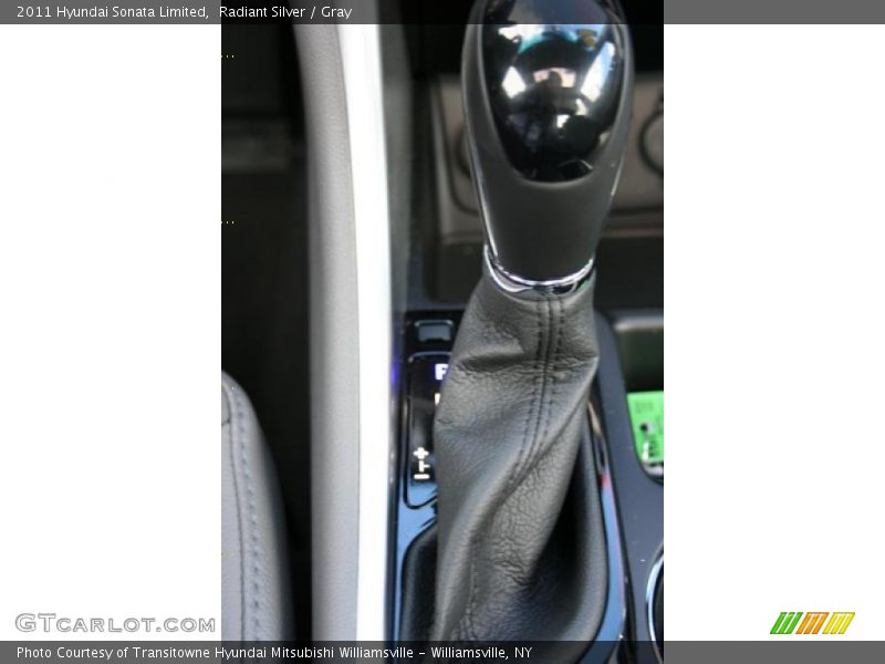 Radiant Silver / Gray 2011 Hyundai Sonata Limited