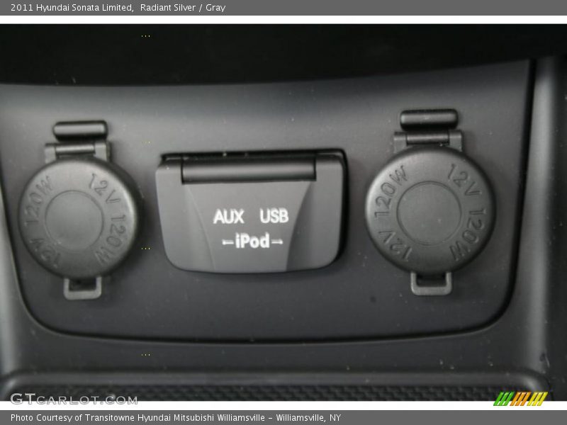 Radiant Silver / Gray 2011 Hyundai Sonata Limited
