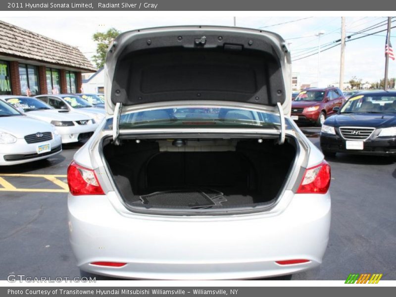 Radiant Silver / Gray 2011 Hyundai Sonata Limited