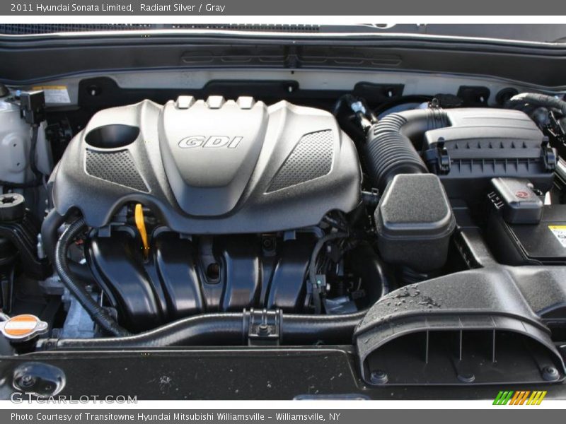  2011 Sonata Limited Engine - 2.4 Liter GDI DOHC 16-Valve CVVT 4 Cylinder