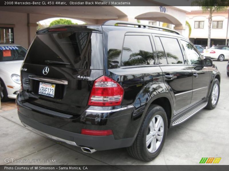 Obsidian Black Metallic / Macadamia 2008 Mercedes-Benz GL 450 4Matic