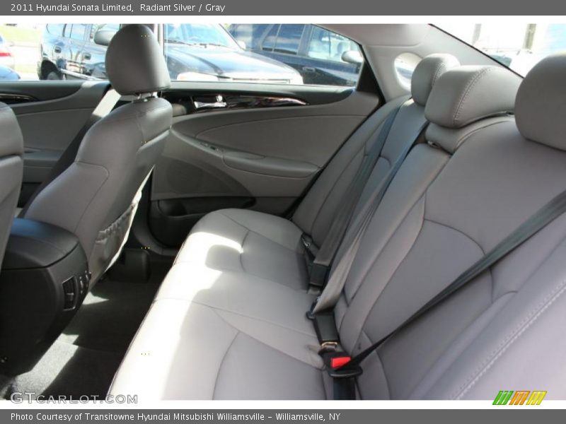 Radiant Silver / Gray 2011 Hyundai Sonata Limited