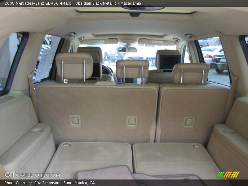 Obsidian Black Metallic / Macadamia 2008 Mercedes-Benz GL 450 4Matic