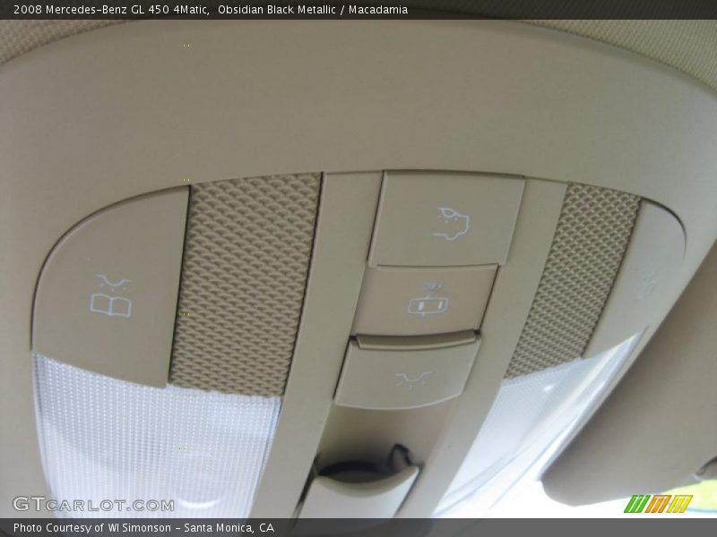Obsidian Black Metallic / Macadamia 2008 Mercedes-Benz GL 450 4Matic