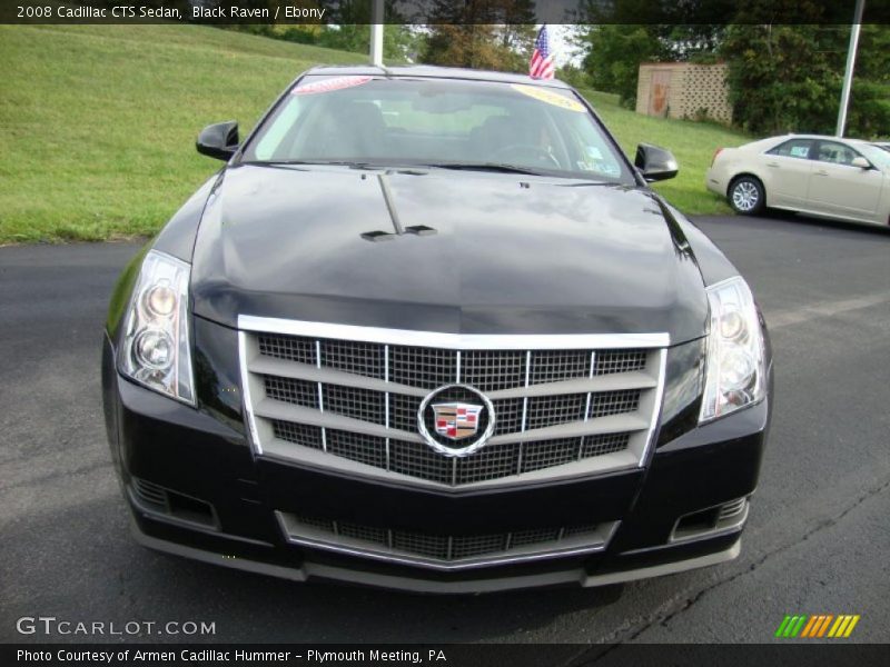 Black Raven / Ebony 2008 Cadillac CTS Sedan