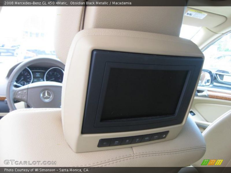Obsidian Black Metallic / Macadamia 2008 Mercedes-Benz GL 450 4Matic