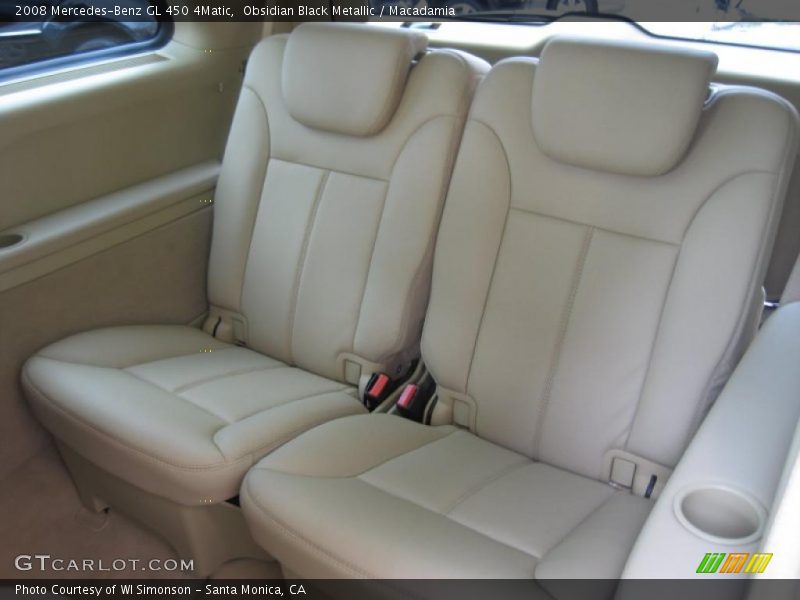 Obsidian Black Metallic / Macadamia 2008 Mercedes-Benz GL 450 4Matic