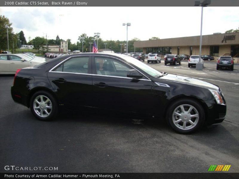 Black Raven / Ebony 2008 Cadillac CTS Sedan