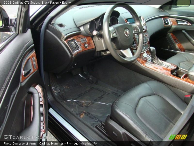 Black Raven / Ebony 2008 Cadillac CTS Sedan