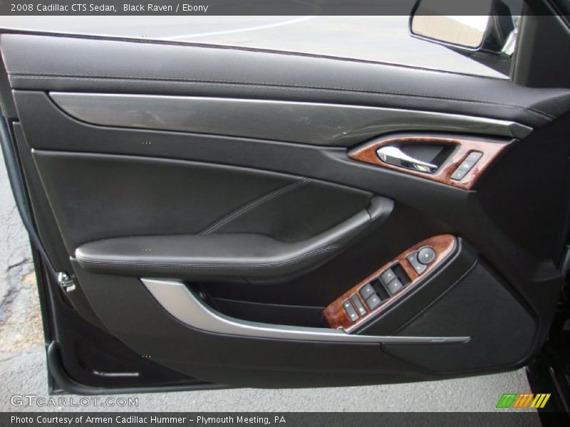 Black Raven / Ebony 2008 Cadillac CTS Sedan