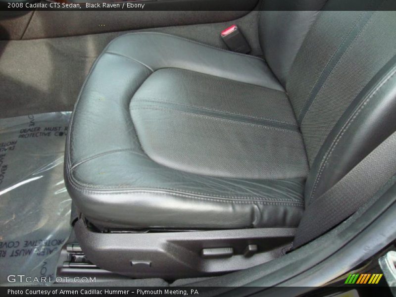 Black Raven / Ebony 2008 Cadillac CTS Sedan