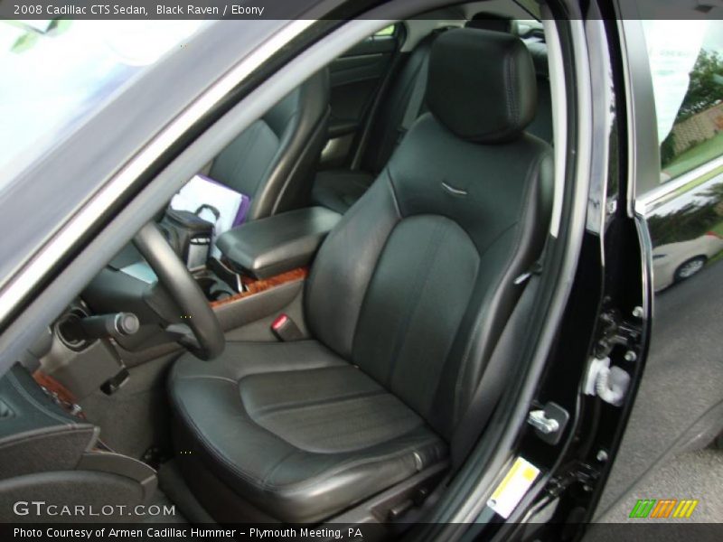 Black Raven / Ebony 2008 Cadillac CTS Sedan