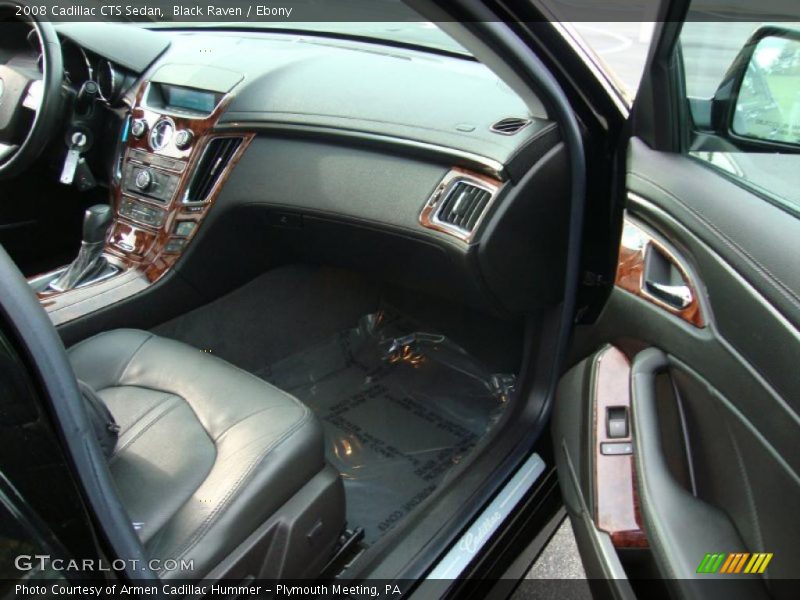 Black Raven / Ebony 2008 Cadillac CTS Sedan