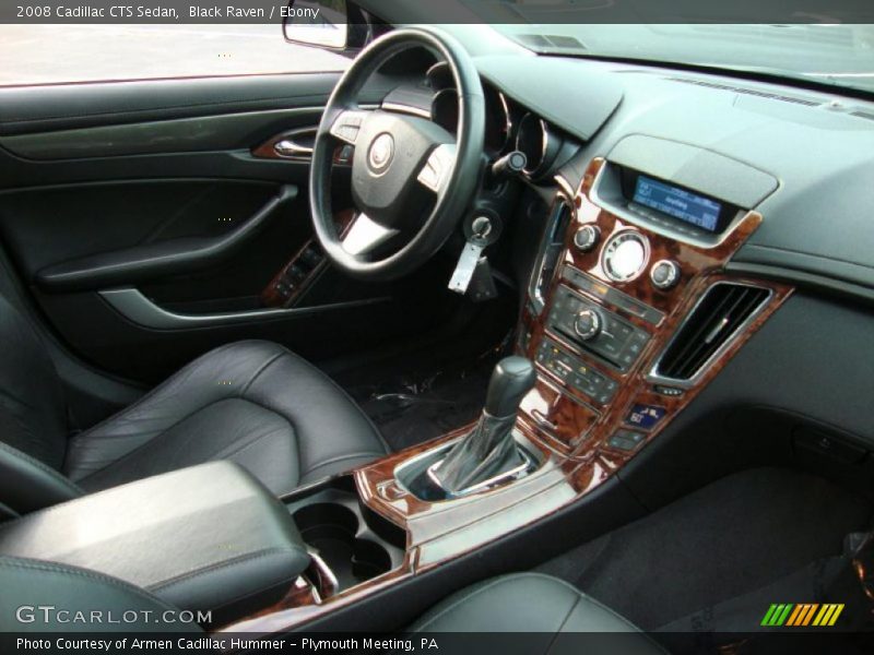 Black Raven / Ebony 2008 Cadillac CTS Sedan