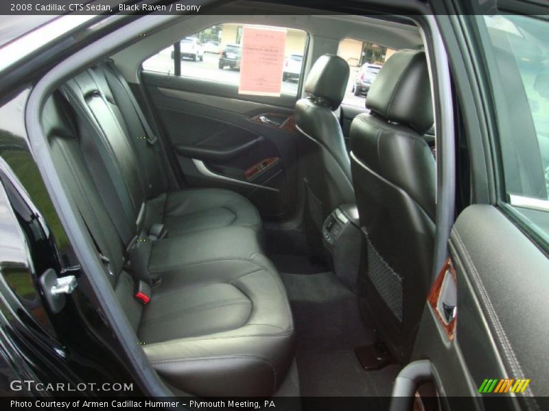 Black Raven / Ebony 2008 Cadillac CTS Sedan