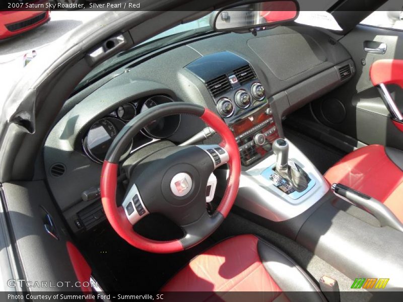  2007 Sky Roadster Red Interior