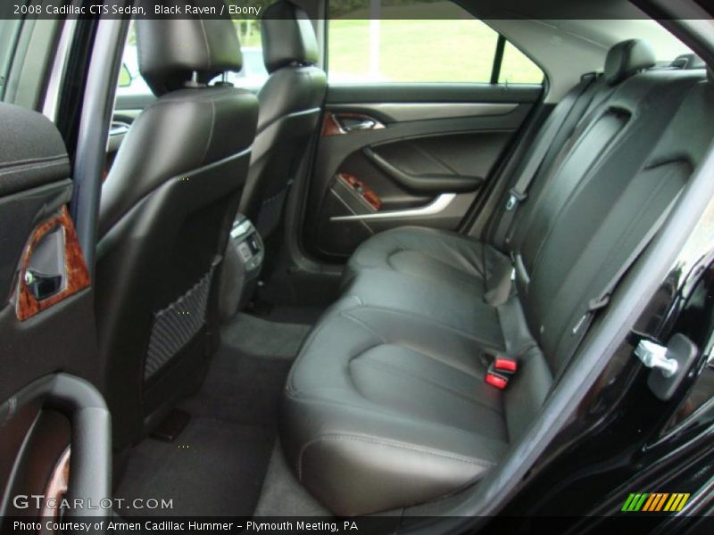 Black Raven / Ebony 2008 Cadillac CTS Sedan